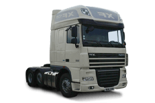 Car Hire Islington - 44 Tonne Sleeper Truck - Truck hire Islington