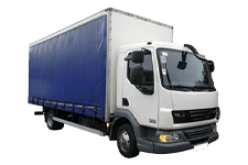 Car Hire Islington - 7.5 Tonne Curtain Side Truck - Truck hire Islington