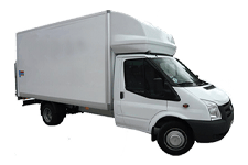 Car Hire Islington - Ford Luton Box Tail Lift - Van hire Islington