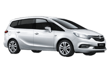 Car Hire Islington - Vauxhall Zafira 5 + 2 - Minibus hire Islington